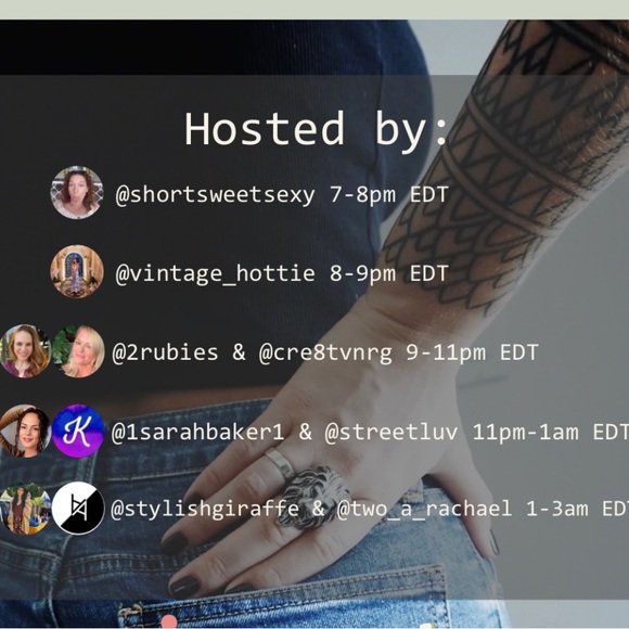 OCT 29th! 8 Sellers, 8 Hours!✨Sisterhood of the Traveling Posh Show! - Picture 2 of 2